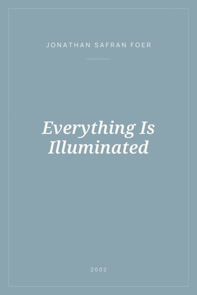 Portada de Everything Is Illuminated