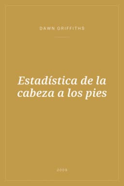 Portada de Estadística de la cabeza a los pies