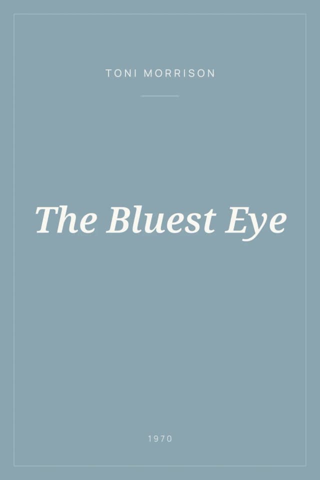 Portada de The Bluest Eye
