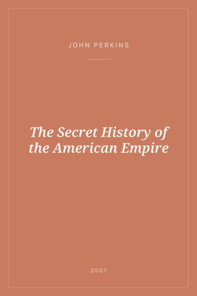 Portada de The Secret History of the American Empire