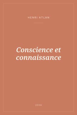 Portada de Conscience et connaissance