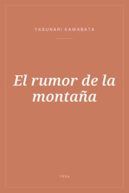 Portada de El rumor de la montaña