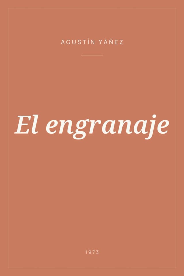 Portada de El engranaje