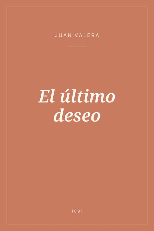 Portada de El último deseo