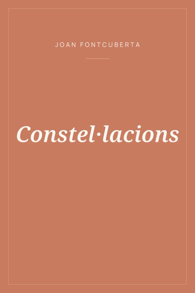 Portada de Constel·lacions