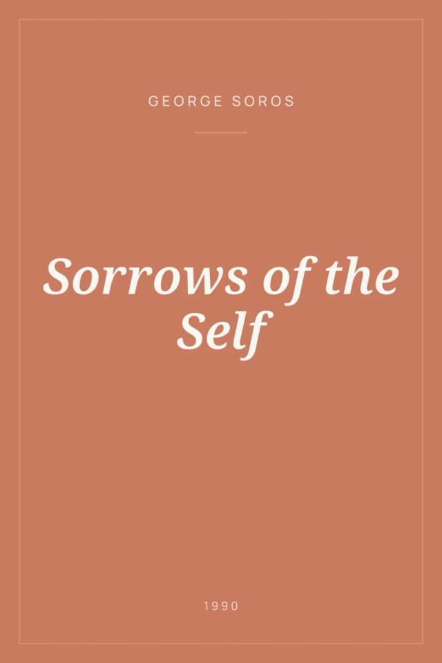 Portada de Sorrows of the Self