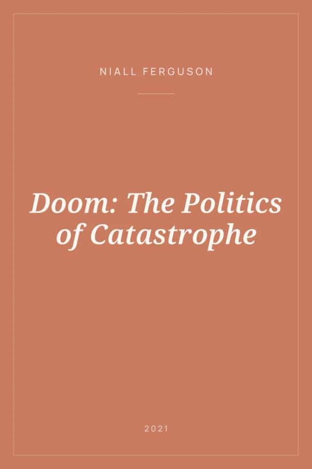 Portada de Doom: The Politics of Catastrophe