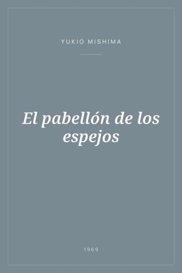 Portada de El pabellón de los espejos