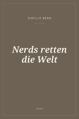 Portada de Nerds retten die Welt