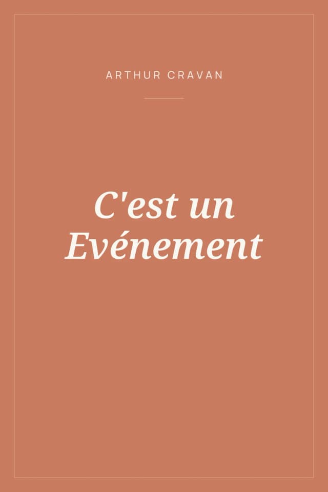 Portada de C'est un Evénement