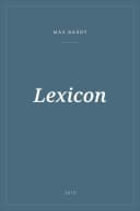Portada de Lexicon