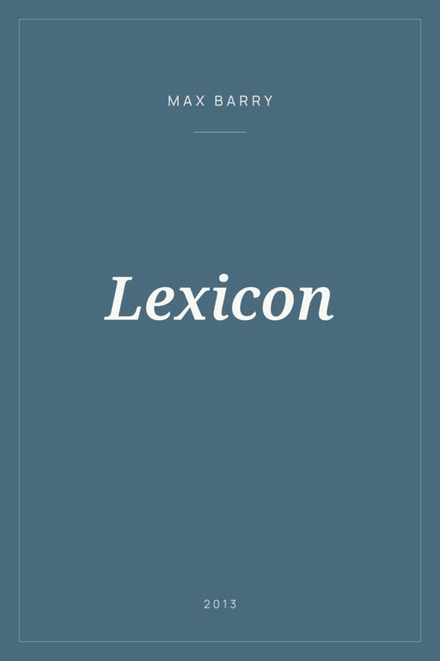 Portada de Lexicon