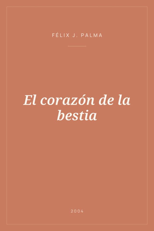 Portada de El corazón de la bestia