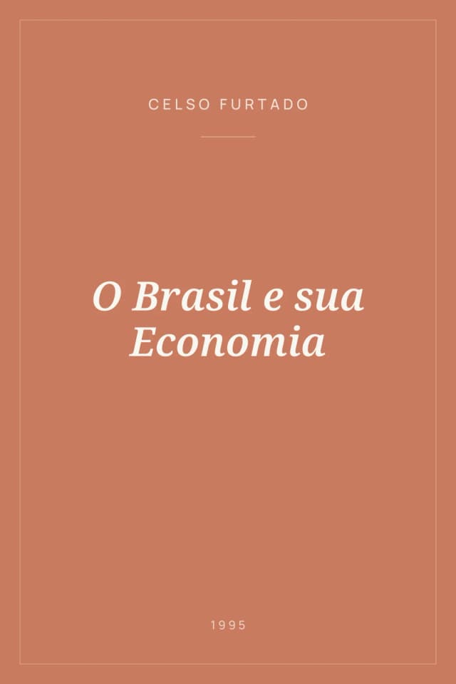 Portada de O Brasil e sua Economia