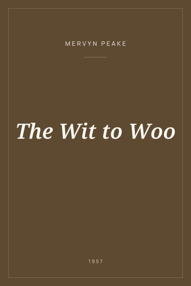 Portada de The Wit to Woo