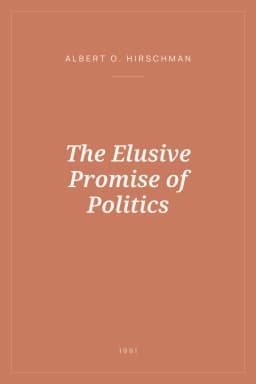 Portada de The Elusive Promise of Politics