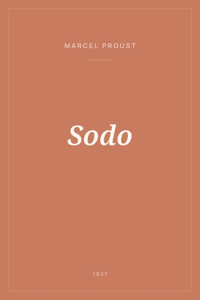 Portada de Sodo
