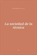 Portada de La sociedad de la técnica