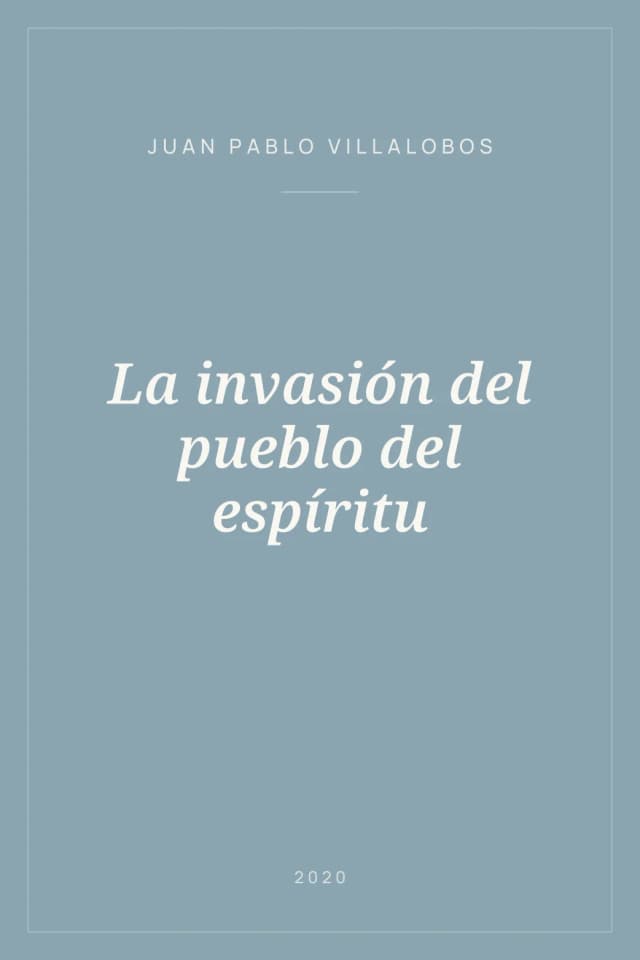 Portada de La invasión del pueblo del espíritu