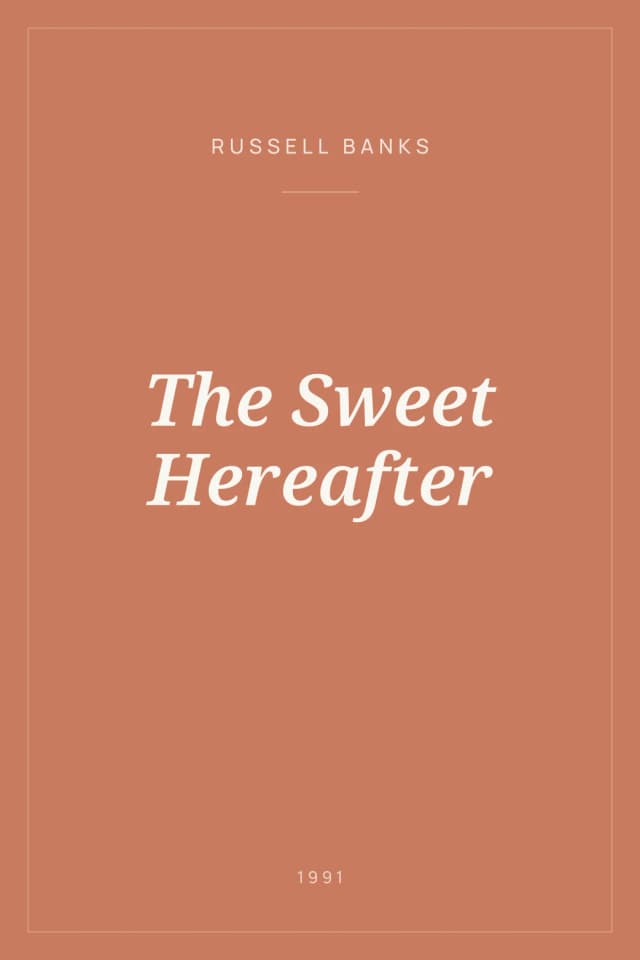 Portada de The Sweet Hereafter