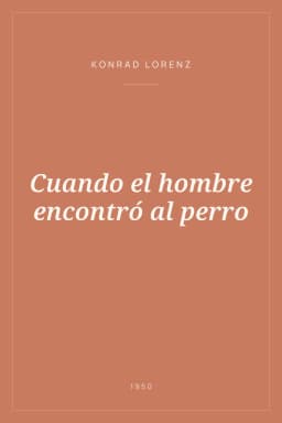 Portada de Cuando el hombre encontró al perro