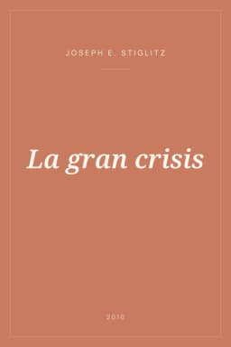 Portada de La gran crisis