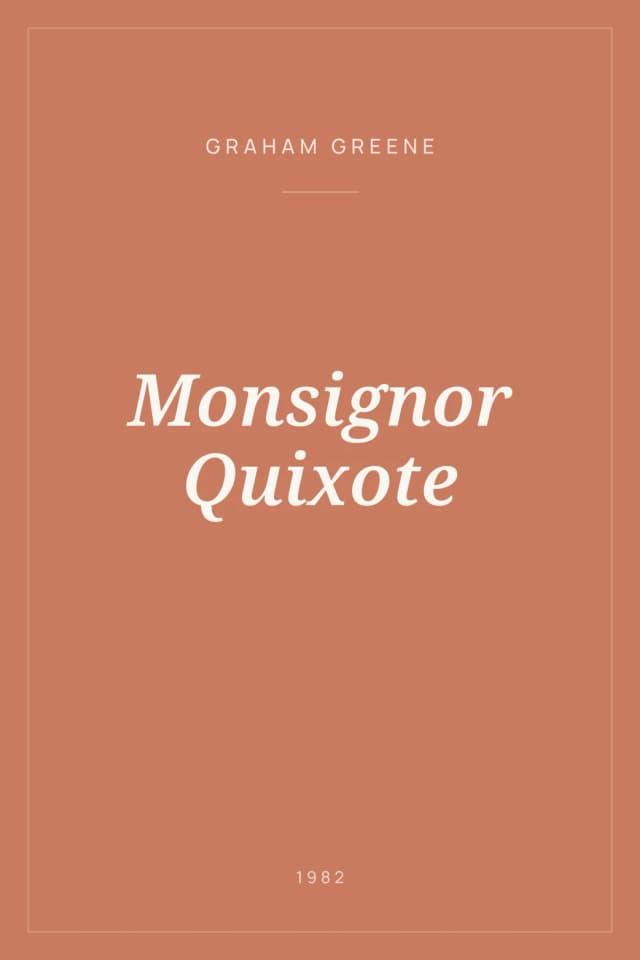Portada de Monsignor Quixote