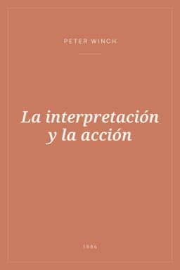 Portada de La interpretación y la acción
