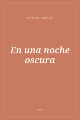 Portada de En una noche oscura