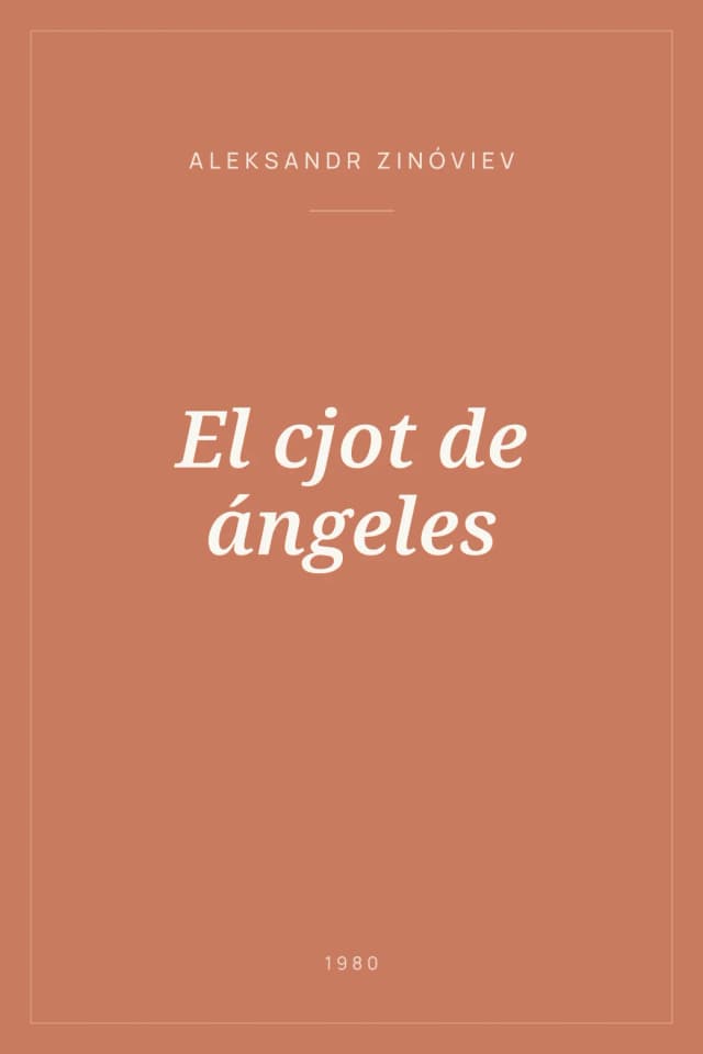 Portada de El cjot de ángeles