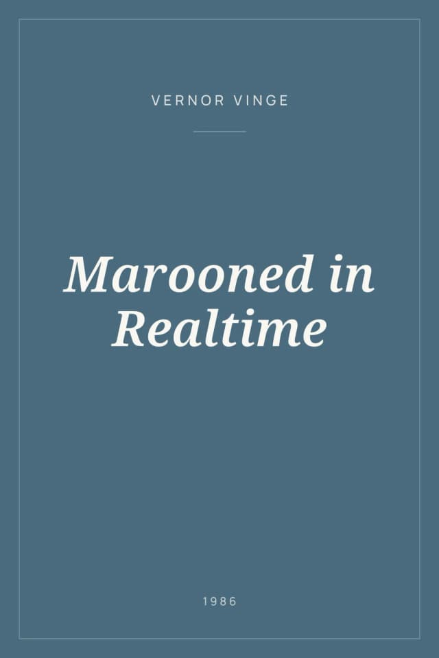 Portada de Marooned in Realtime