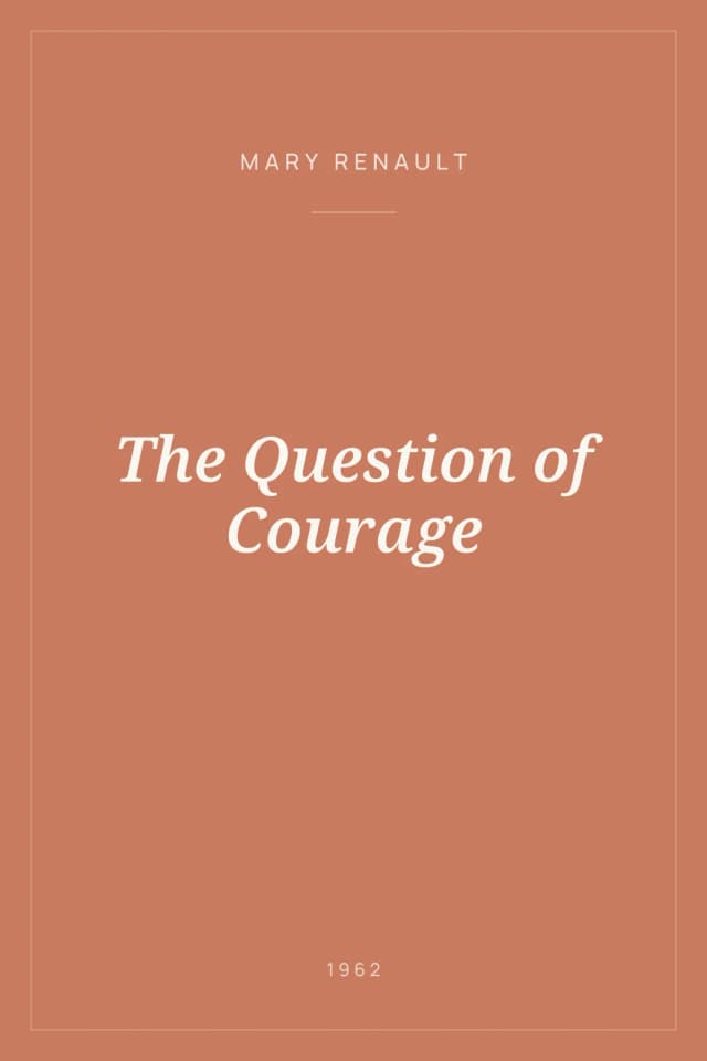Portada de The Question of Courage