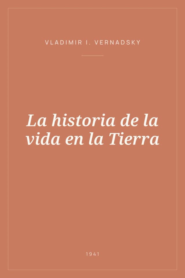 Portada de La historia de la vida en la Tierra