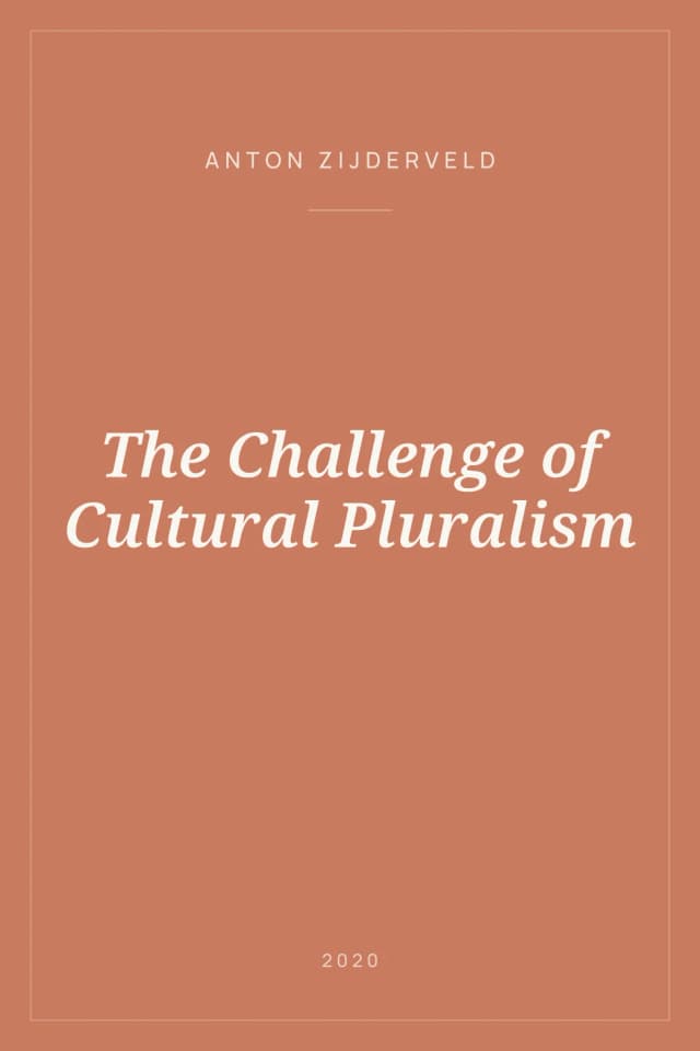 Portada de The Challenge of Cultural Pluralism