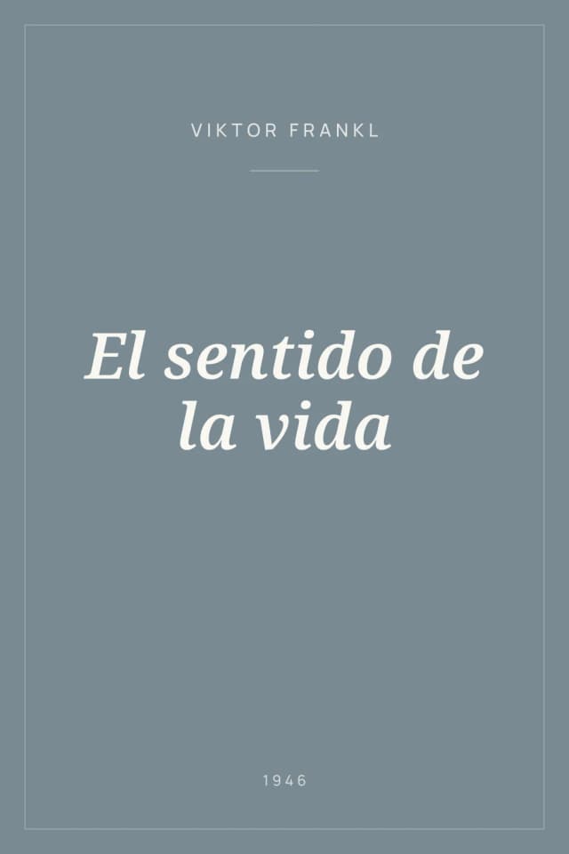 Portada de El sentido de la vida