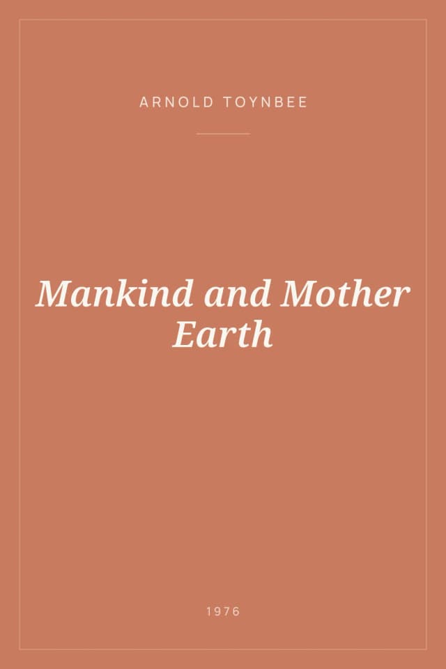 Portada de Mankind and Mother Earth
