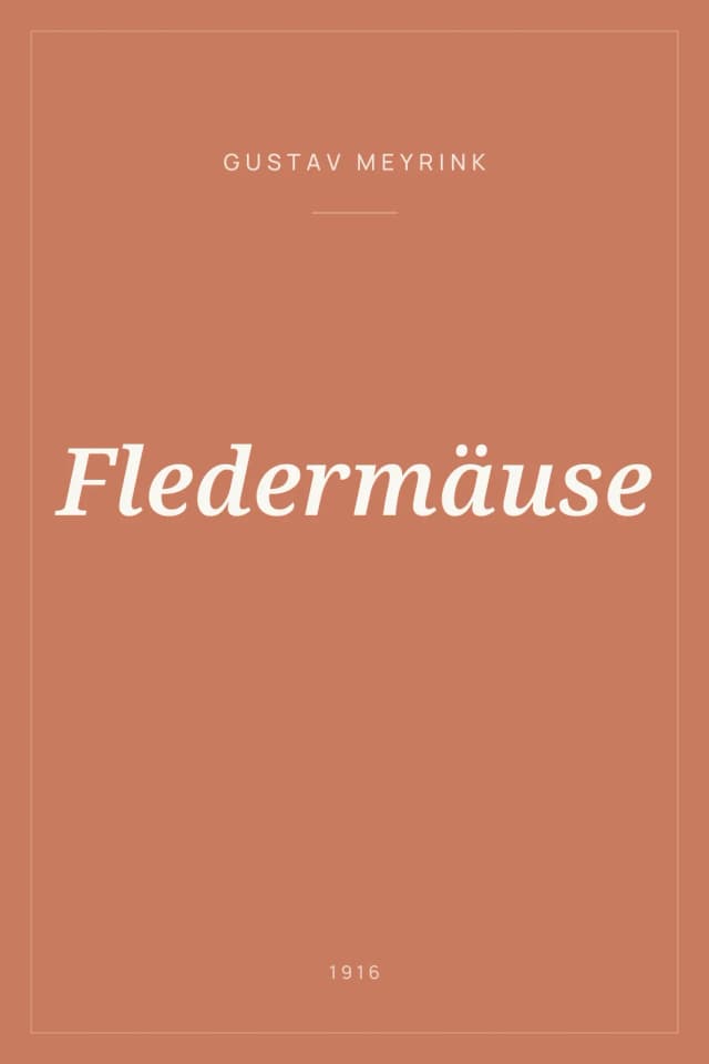 Portada de Fledermäuse