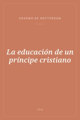 Portada de La educación de un príncipe cristiano