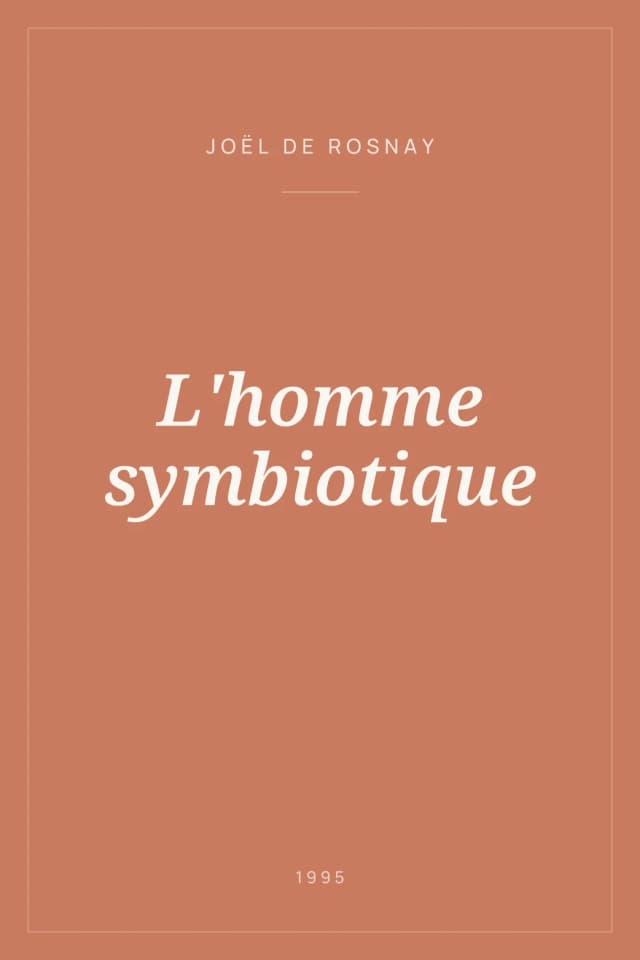 Portada de L'homme symbiotique