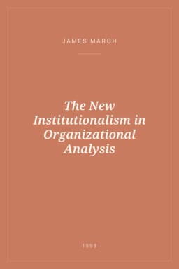 Portada de The New Institutionalism in Organizational Analysis
