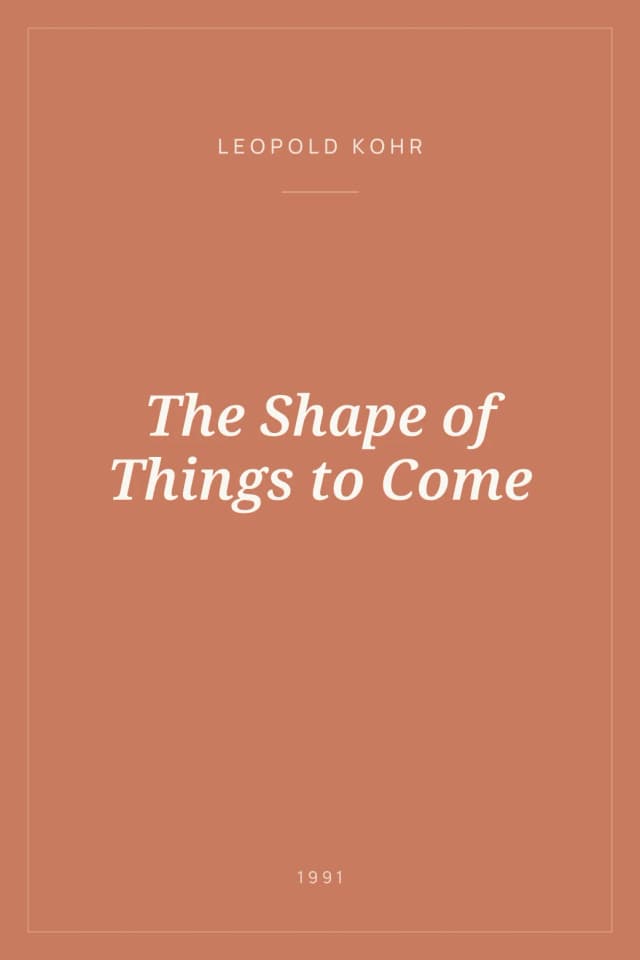 Portada de The Shape of Things to Come