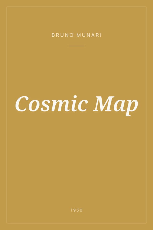 Portada de Cosmic Map