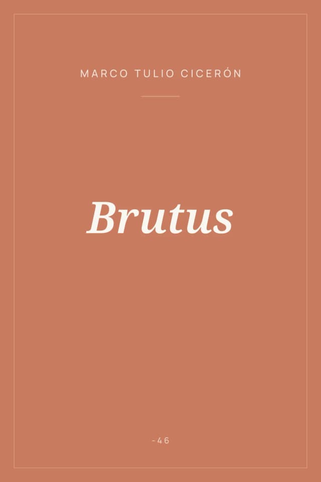 Portada de Brutus