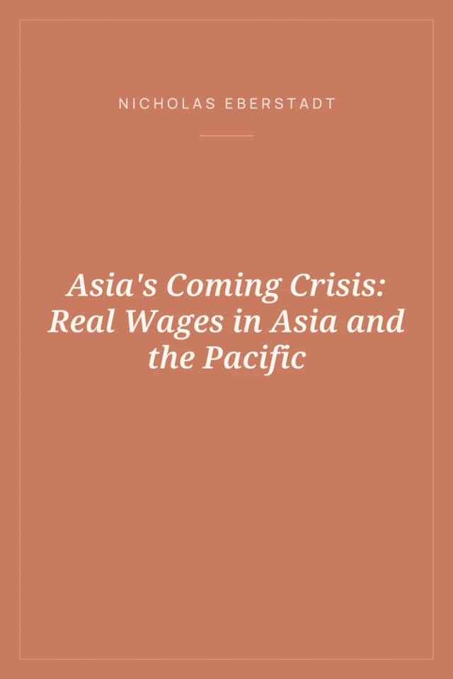Portada de Asia's Coming Crisis: Real Wages in Asia and the Pacific