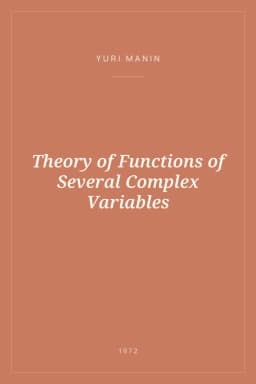 Portada de Theory of Functions of Several Complex Variables
