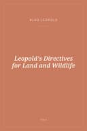 Portada de Leopold's Directives for Land and Wildlife