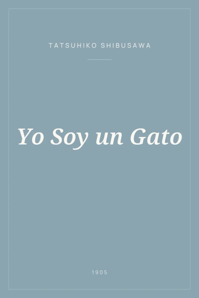 Portada de Yo Soy un Gato