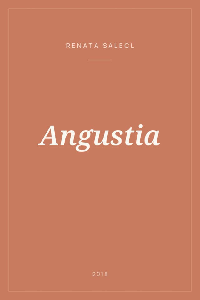 Portada de Angustia