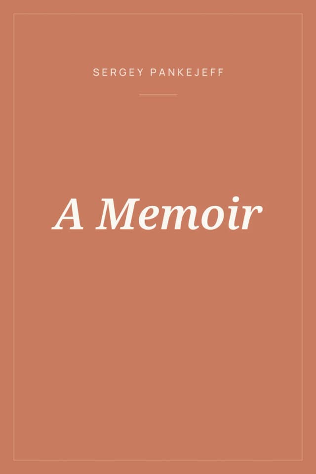 Portada de A Memoir