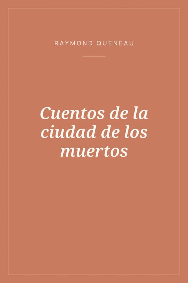 Portada de Cuentos de la ciudad de los muertos